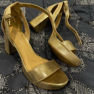 Gold Heels